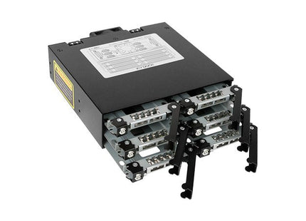 EAN 4713227445153 - Icy Dock MB996SK-6SB panel bahía disco duro Negro imagen 4