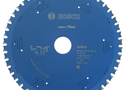Hoja De Sierra Circular Bosch Expert For Steel, 210 Mm