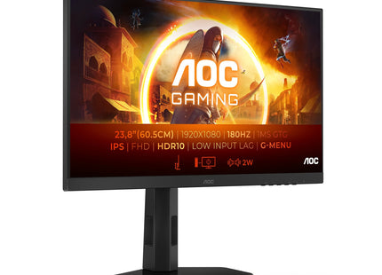 Monitor Aoc  23,8" 24g4x 16:09 2xhdmi+Dp Ips Lift Negro Retail