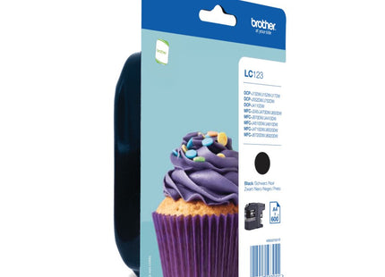 Tinta Original Brother Lc123 Negro