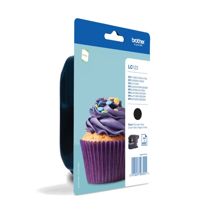 Tinta Original Brother Lc123 Negro