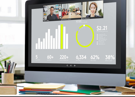 Webcam Logitech Brío Stream Enfoque Automático 4k