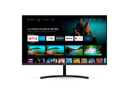 Smart Monitor Spc 900024n 24' Full Hd Smart Tv Multimedia Negro