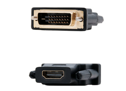 Nanocable Adaptador Dvi A Hdmi - 24+1/M-Hdmi A/H - Negro