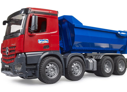 Bruder Mercedes Benz Arocs Halfpipe Camión Volquete, Modelo De Vehículo 3621
