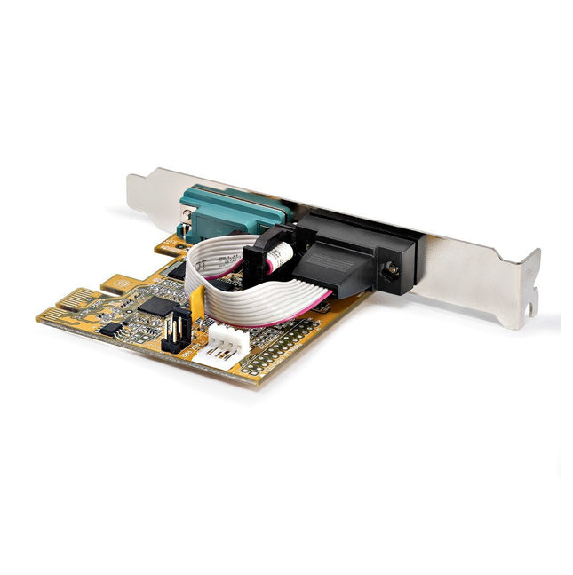 Startech 21050-Pc-Serial-Lp Tarjeta Pci-E 2 Puertos Serie 5v/12v