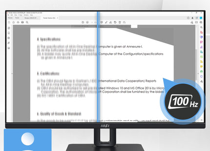 EAN 4711377211062 - MSI Pro MP245PG pantalla para PC 60,5 cm (23.8") 1920 x 1080 Pixeles Full HD LCD Negro imagen 6