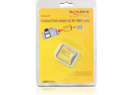 Adaptador Delock Sdhc/Mmc -> Compact Flash
