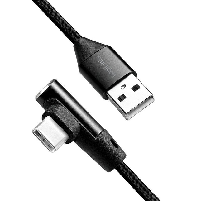 Logilink Cu0137 Cable Usb 0,3 M 2.0 Usb A Usb C Negro
