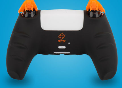 Kit Funda Silicona Fr-Tec Control Mod Pro Para Mando Ps5 Negro