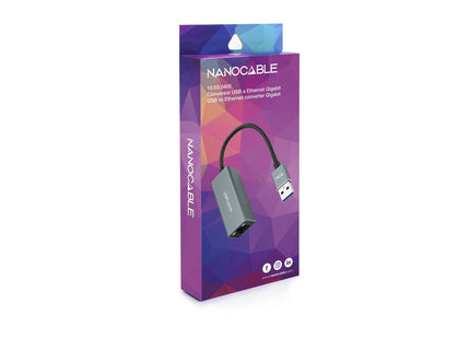 Nanocable Adaptador De Red Usb 3.0 A Ethernet Gigabit 10/100/1000 Mbps
