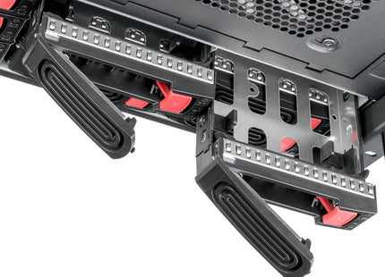 Silverstone Sst-Rm61-312, Caja De Rack Negro