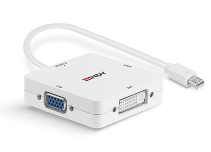 Lindy Adaptador Mini Displayport A Hdmi 4k30/Dvi/Vga