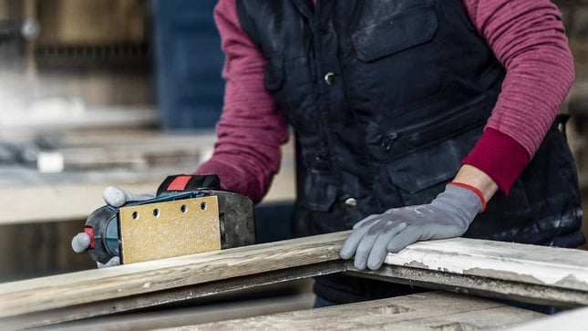 Hoja De Lija Bosch Professional Expert C470, 93 X 186 Mm, K240 10 Piezas, Para Lijadoras Orbitales