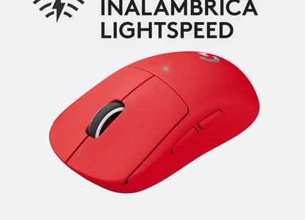 Mouse Logitech G Pro Superlight Wl Rojo