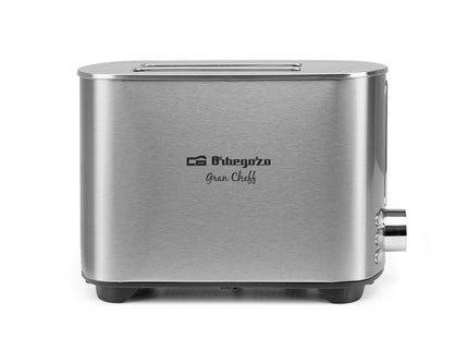 Orbegozo To 5030 Tostadora De Doble Rebanada - Potente Y Versatil Tostador Con 6 Niveles De Tostado - Funciones De