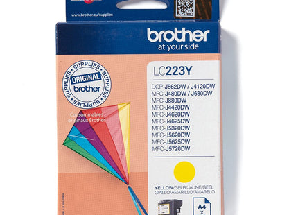 EAN 4977766735926 - Brother LC223Y cartucho de tinta 1 pieza(s) Original Amarillo imagen 1