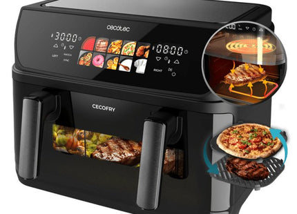 Freidora De Aire Cecotec Cecofry&Grill Duoheat 1000 10l 2800w