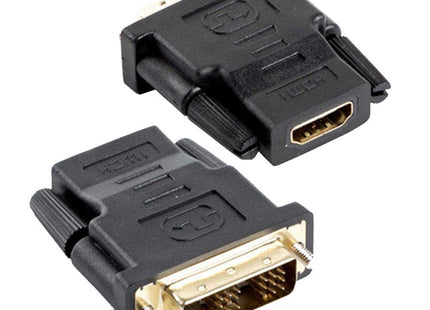 Techly Dvi-D - Hdmi M/F Negro