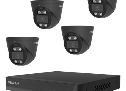 Foscam Fn9108 E T4 2t, Conjunto Negro