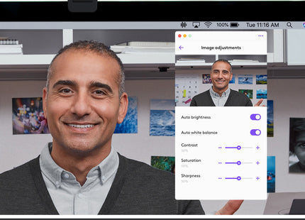 Webcam Logitech Brío Stream Enfoque Automático 4k