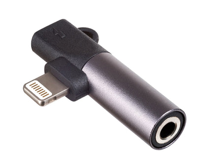 Akyga Adaptador Ak-Ad-63 Lightning M Lightning F Jack 3.5 Mm