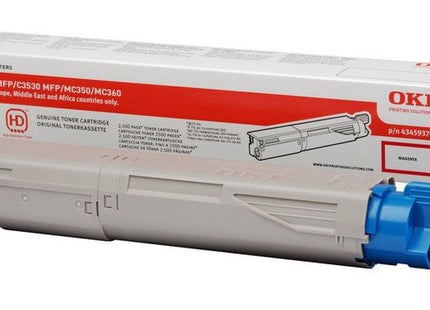 Toner Original Oki 43459370 Magenta - 43459370 Pag-2500