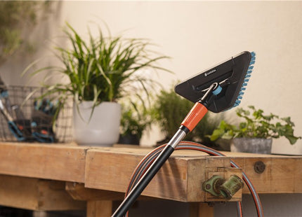 Cepillo Mango Gardena Cleansystem Rígido Flex