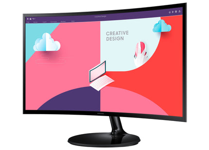 Monitor Samsung S24c360eau 24" Fhd Va 60hz 4ms Curved 250cd M2 3000:1 Hdmi