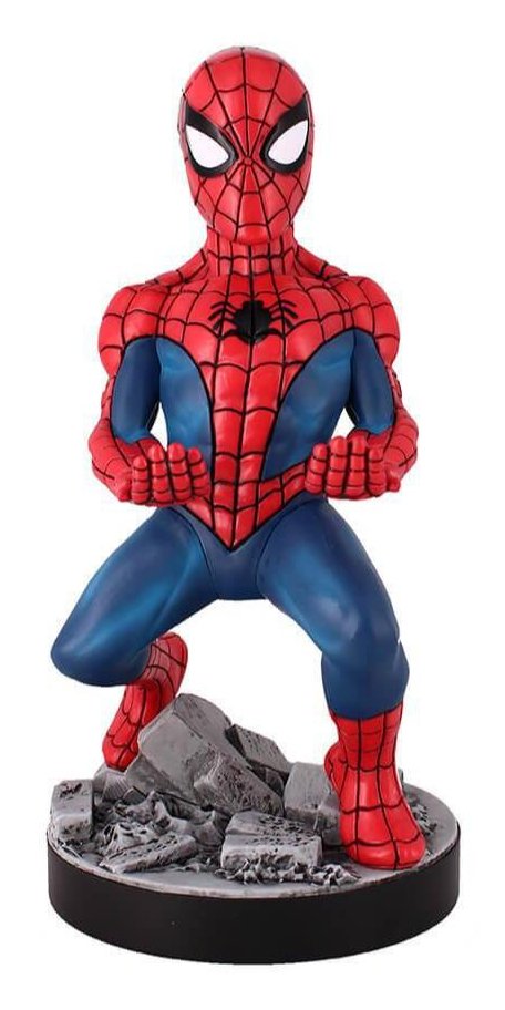 Exquisite Gaming Controller Soporte Y Figura De Carga - Cable Guy Spiderman 2020