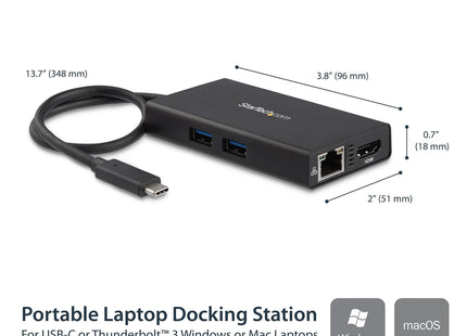 EAN 0065030864978 - StarTech.com DKT30CHPD base para portátil y replicador de puertos Alámbrico USB 3.2 Gen 1 (3.1 Gen 1) Typ imagen 2