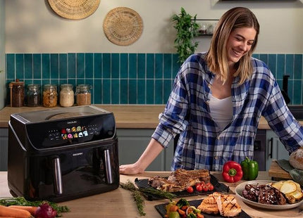 Freidora De Aire Cecotec Cecofry&Grill Duoheat 1000 10l 2800w