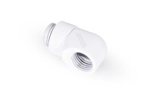 Alphacool Racor 90º Alphacool L-Connector 34mm G1/4  White