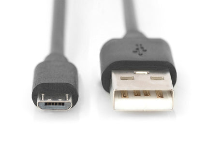 Cable Digitus Usb A Micro Usb-B 1m Negro Ak-300127-010-S
