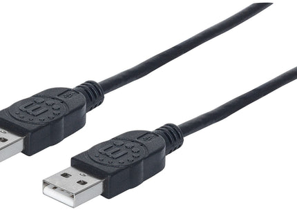 Manhattan Cable Usb 2.0 Usb A 1m  Negro