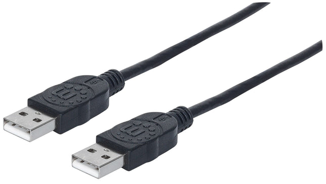 Manhattan Cable Usb 2.0 Usb A 1m  Negro