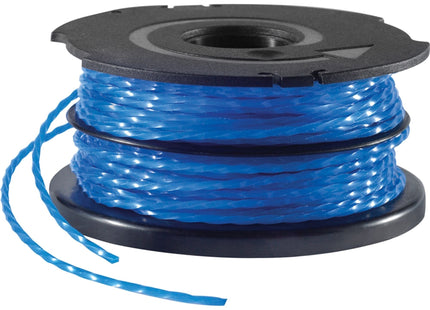 Black+Decker A6441-Xj Accesorio Para Cortaborde Y Desbrozadora, Hilo De Mackie Negro, Azul, 6 M, Gl315, Gl337, Gl350, Gl650, Gl660. Gl670, Gl651, Gl652, Gl653, Gl655, Gl656, Gl687, Gl681, 1, 2, 1,5 Mm