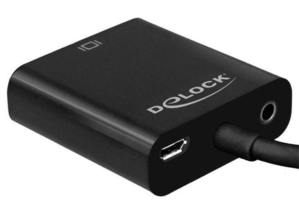 Delock Adaptadorcable Micro Hdmi-D St > Vga Hembra Con Audio