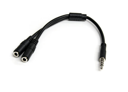 EAN 0065030843515 - StarTech.com MUYHSMFF divisor de audio Negro imagen 2