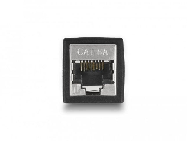 Delock Adaptador Rj45 Hembra A Rj45 Hembra Cat.6a Negro