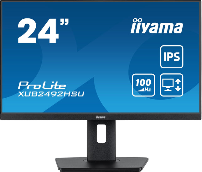 EAN 4948570122578 - iiyama XUB2492HSU-B6 pantalla para PC 60,5 cm (23.8") 1920 x 1080 Pixeles Full HD LED Negro imagen 1