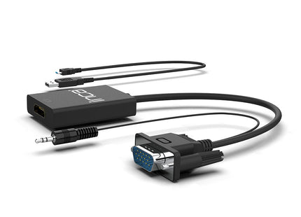 Inca Adaptador Ivth-02 Vga + Usb-A + Audio > Hdmi 0.2m Retail