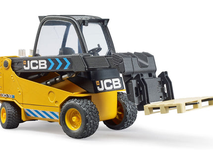 Vehículo Bruder Jcb Carretilla Con Palet, Amarillo/Negro 2512