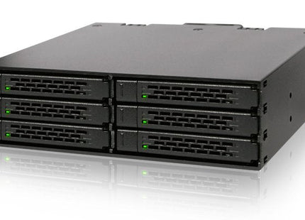 Icy Dock Mb996sp-6sb Panel Bahía Disco Duro Negro