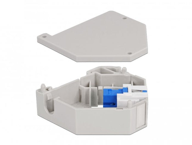 Delock Adaptador De Carril Din Con Keystone Sc Simplex Hembra A Sc Simplex Hembra