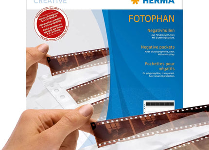 Herma Negative Sleeves Mf Pp Clear        100 Sheets  7769 Hojas