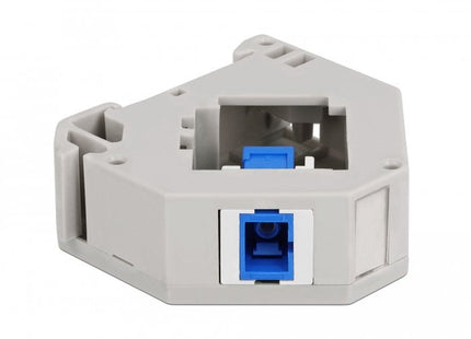 Delock Adaptador De Carril Din Con Keystone Sc Simplex Hembra A Sc Simplex Hembra