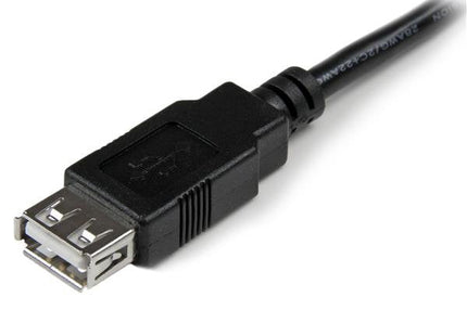 Startech Cable Alargador Usb 2.0 - Macho A Hembra Usb A 0,15m Usbextaa6in