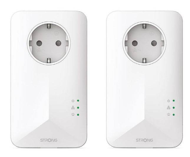 Strong Powerline 1000 Kit 1000 Mbit/S Ethernet Blanco 2 Pieza(S)