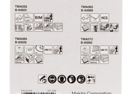 Makita B-67496 Accesorio Para Herramienta Multifunción